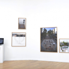 Registros fotográficos y video de obra en la exhibición “X, Diez” de Sector Reforma en el MURA, 2013-2014