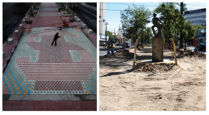 “Ta_patio”, proceso de construcción, reubicación del niño Héroe Juan Escutia, Paseo Chapultepec, Alejandro Fournier, 2009-2011