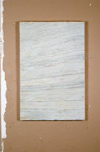 Wall #4c, 2009, 60cm x 91cm, Pintura, yeso, papel montado en panel de madera